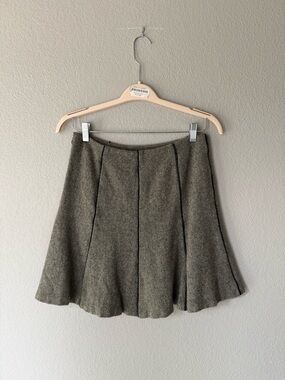Ralph Lauren Tweed Flared Skirt